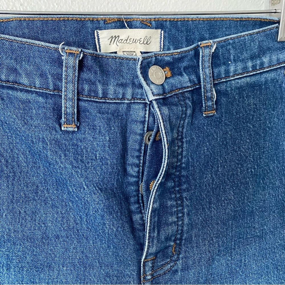 Madewell The Perfect Vintage Straight Jean Mid Wash Women’s Size 28 - Picture 3 of 10